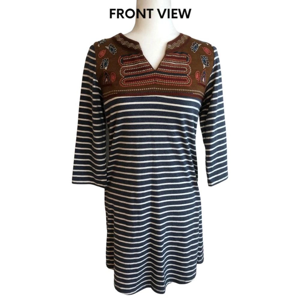 SALE!!!!!! NWT THML Striped Embroidered Dress